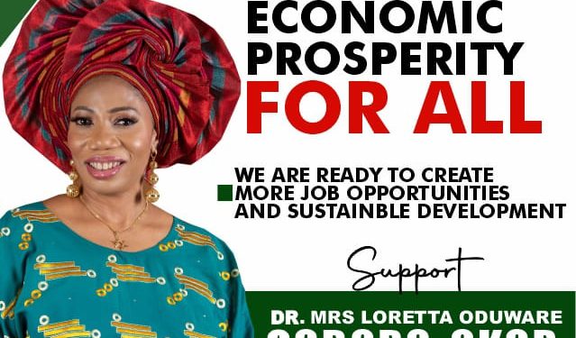 A Vision for Change: Dr. Mrs. Loretta Oduware's Commitment to a Better Edo State"