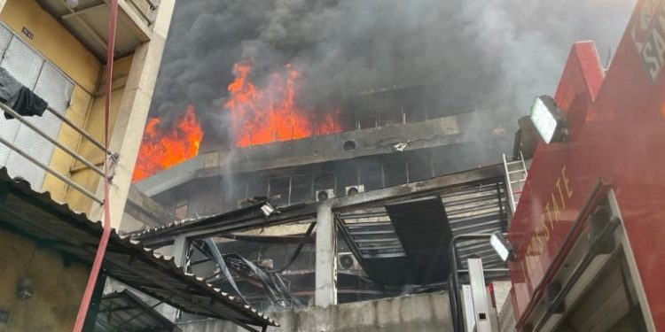Lagos links Mandilas building fire to ‘careless welding’