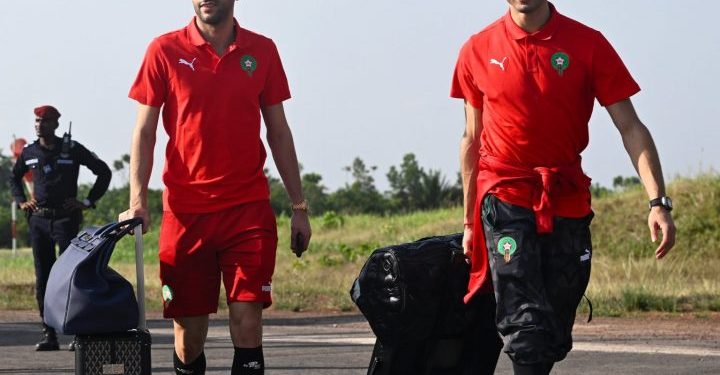 AFCON 2023: Morocco was the first group to arrive in Cote'divore.