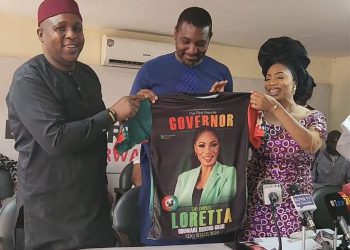 Labour party Tshirt: Dr. Loretta Oduware Ogboro-Okor first female nominee