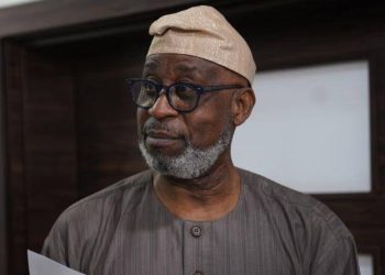 The Minister of Solid Minerals Development, Dr. Dele Alake, delivered a keynote address