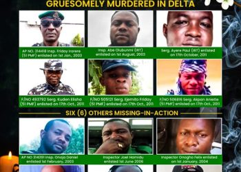Grieving families, friends demand justice for slain Delta cops