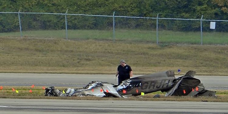 Another plane crash in Nashville bursts into flame