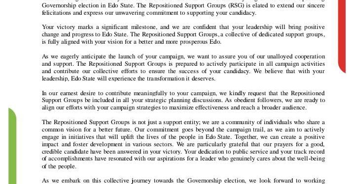 Edo 2024: Labour Party Congratulates Olumide Akpata