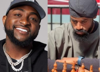 Guinness World Record: Davido cheers on Nigerian chess master, Onakoya in New York