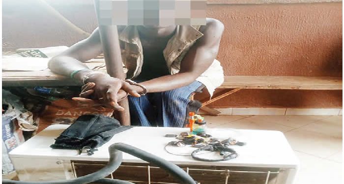 Ogun So-Safe arrests ex-convict for alleged theft of AC