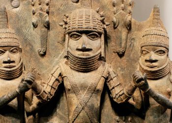 Standing in Support of His Royal Majesty, Oba Ewuare II, Over Benin Museum