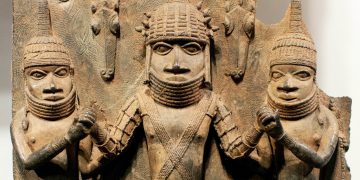 Standing in Support of His Royal Majesty, Oba Ewuare II, Over Benin Museum