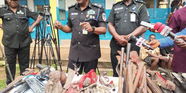 Over 45 suspects arrested and paraded for various crimes-Edo state Police