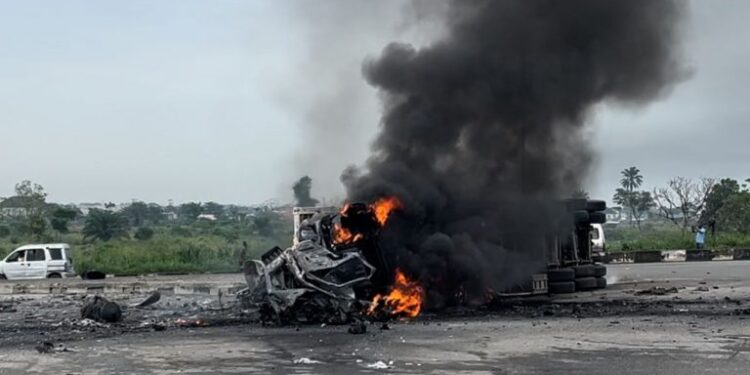 Two Killed in Tragic LNG Tanker Explosion in Rivers State