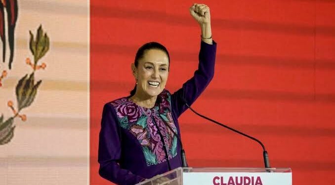 For the first time in 200 years Mexico has a female president.