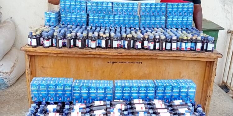 NDLEA Seizes 175,000 Bottles of Codeine Shipment from India