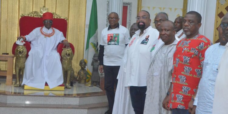 Obi, Akpata rally Oba of Benin on free, fair poll