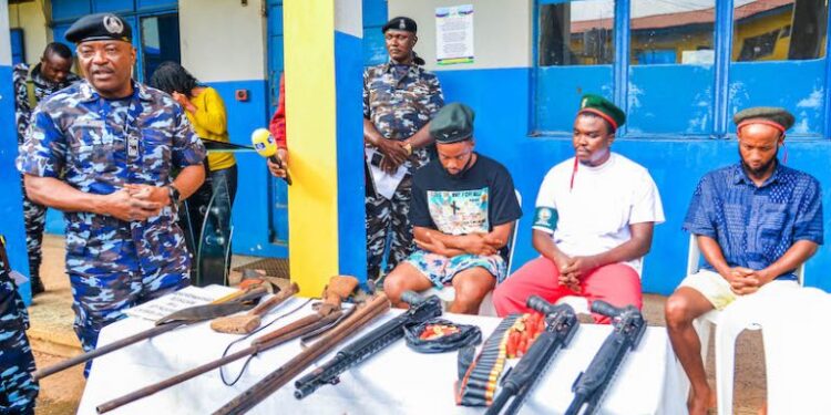 Edo Police Arrest Three Suspected Cultists, Recover Arms