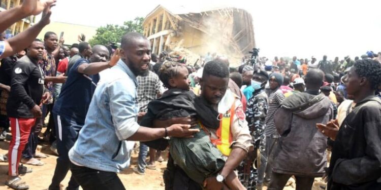 Tragic School Building Collapse in Plateau State Leaves 17 Dead and Over 120 Trapped