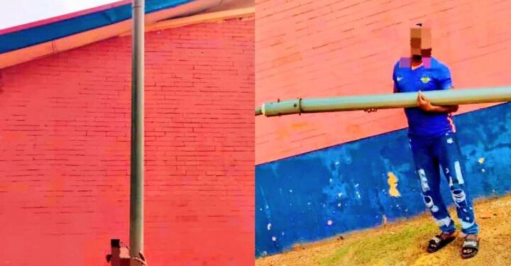 Police Arrest Streetlight Pole Vandal in Enugu