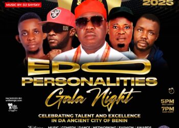 Osazuwa Omede Multimedia Presents: The Second Edition of Edo Personalities Gala Night 2025 – Celebrating Talent and Excellence