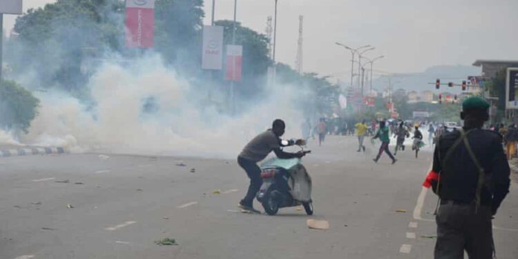 Nigerian Protests Turn Violent as Security Forces Target Journalists