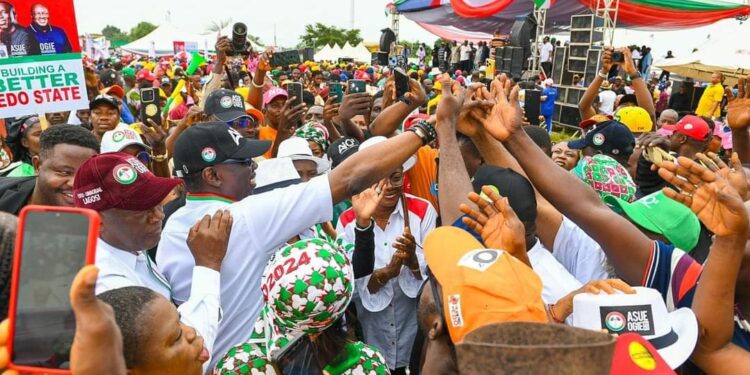 Edo 2024: PDP flags off campaign, as Obaseki, chieftains canvass support for Ighodalo