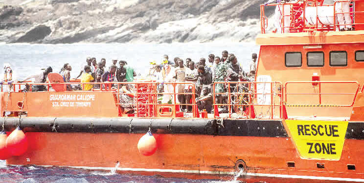 136 African Migrants Rescued at Spanish Port Amid Rising Migration Crisis