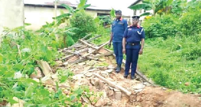 NSCDC Urges Evacuation of Distressed Buildings Following Tragic Collapse in Osun State