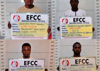 Court Sentences 39 Suspected Internet Fraudsters in Oyo State