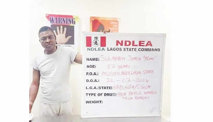 Major Drug Seizure Linked to Alleged Kingpin: The Case of Jimoh Suleimon