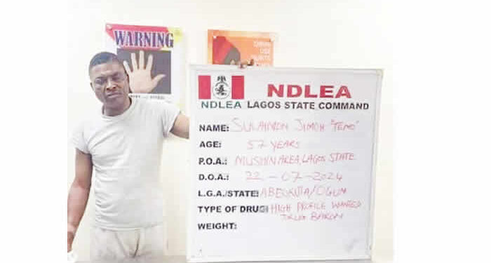 Major Drug Seizure Linked to Alleged Kingpin: The Case of Jimoh Suleimon