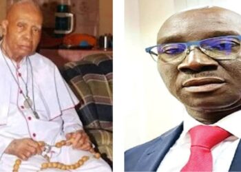 Gov Okpebholo mourns Edo-born oldest Catholic priest