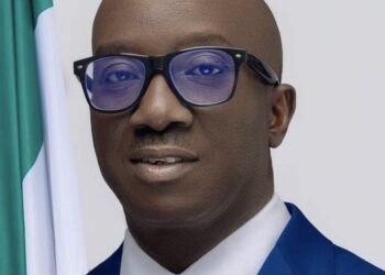 ENOGIE’S PALACE CONGRATULATES  HIS EXCELLENCY ON HIS SUCCESSFUL INAUGURATION AS THE EXECUTIVE GOVERNOR OF EDO STATE.