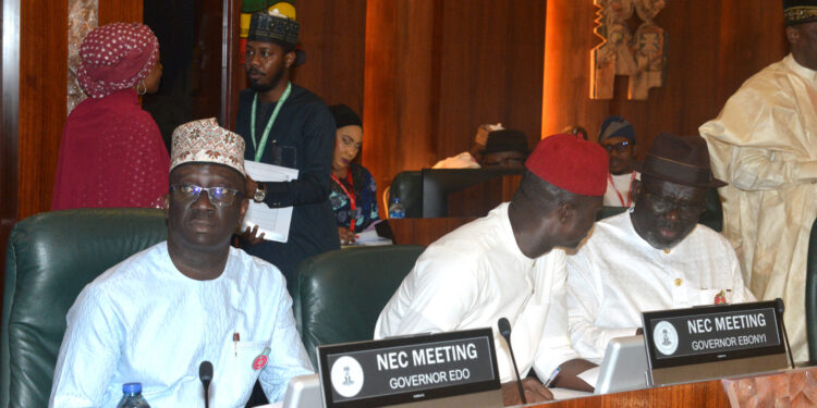 Edo state Governor attends first NEC meeting