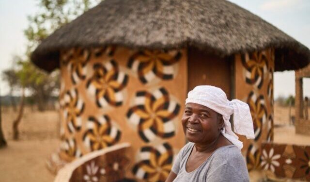 The Women Behind Zimbabwe’s Vibrant Hut Painting Art