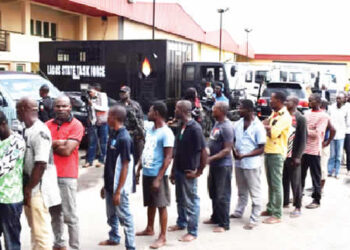 Suspected Traffic Robbers Arrested in Lagos, Reveal Drug and Gambling Habits