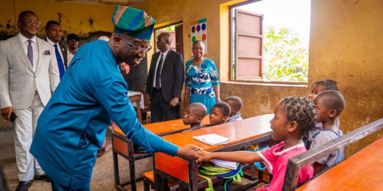 Edo state Gov frowns at the dilapidated schools structure