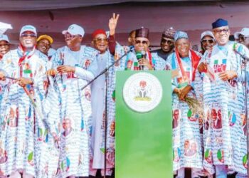 Political Rally in Ondo State: APC Leaders Mobilize Support for Lucky Aiyedatiwa Ahead of Governorship Election