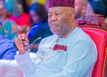 Edo state government celebrated Senate President, Godswill Akpabio as he clocked  62