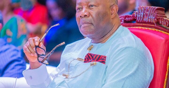 Edo state government celebrated Senate President, Godswill Akpabio as he clocked  62