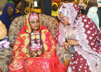 Hajiya Larai Adamu Yadiya Crowned as Sarauniyan Guyaku in Gombi Local Government, Adamawa State