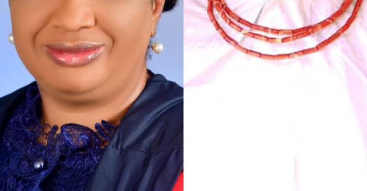 Chief Omoragbon Congratulates, PROF. (MRS.) OSAGIE IZE-IYAMU as Dean, School of Dentistry, UNIBEN