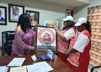 EDO WOMEN VANGUARD PAYS COURTESY VISIT TO THE COMMISSIONER OF WOMEN AFFAIRS AND SOCIAL DEVELOPMENT