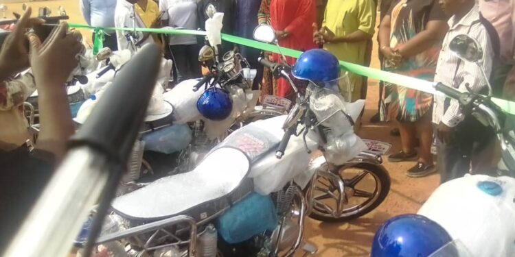 EBONYI GOVT DISTRIBUTE’S MOTORCYCLES TO LIVE STOCK FARMERS- BY MAXWELL OKECHUKWU ABAKALIKI