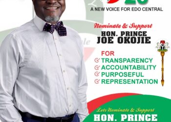 Support Hon. Prince Joe Okojie for Edo Central Senatorial District
