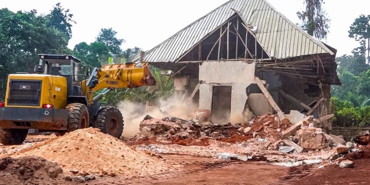 Edo Task Force demolishes more houses linked to kidnappers