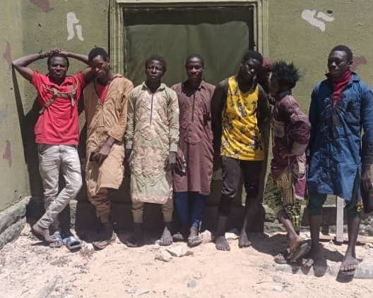 Seven Notorious Boko Haram Terrorists Surrender in Borno