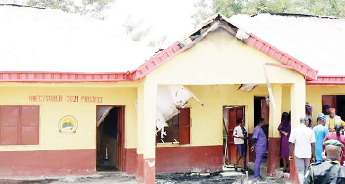 Thunderstorm Sparks Fire, Sacks Ekiti Pupils