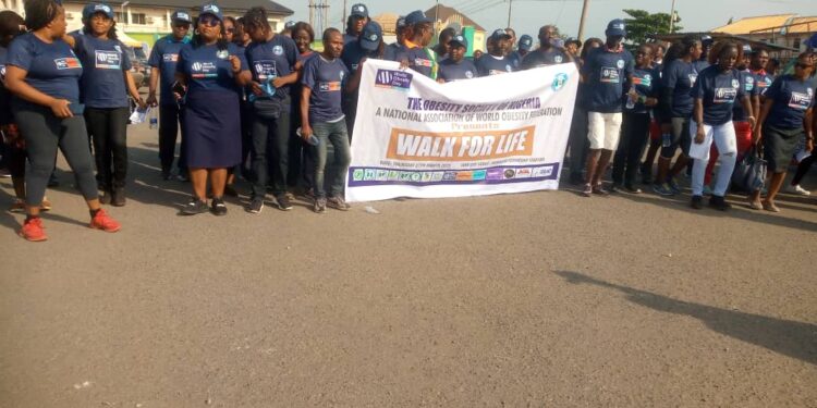MEMBERS OF OSN IN EBONYI STATE OBSERVE OBESITY DAY- By Maxwell Okechukwu  Abakaliki.