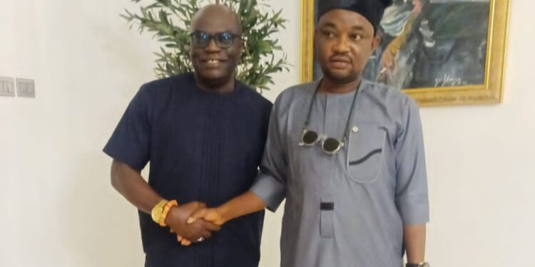 Political Collaboration in Focus as Hon. Eugene Utubor Meets Senator Neda Imasuen
