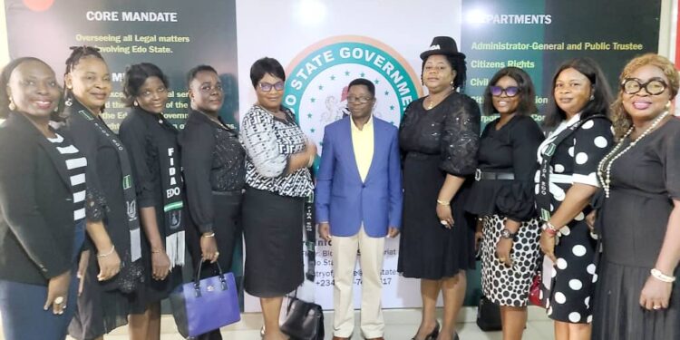 Edo HAG Assures FIDA of government’s partnership to promote Women Welfare- By Clementina Agweda