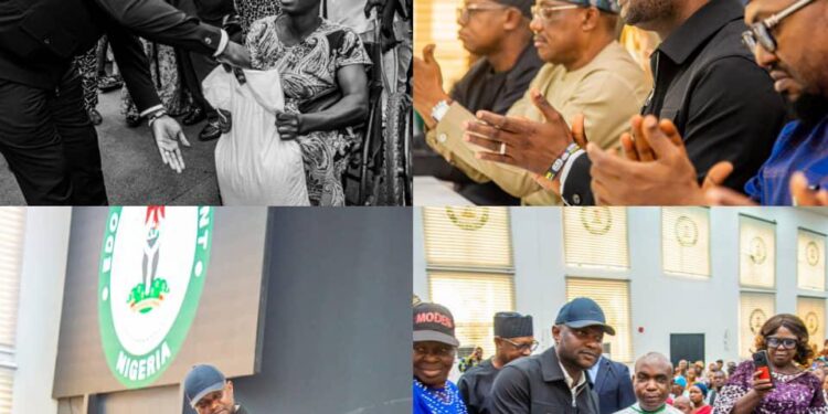 GOV OKPEBHOLO URGES NIGERIANS TO JOIN FIGHT AGAINST POVERTY, HUNGER