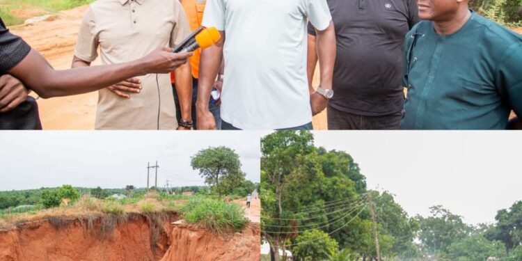 GOV OKPEBHOLO COMMENCES REMEDIAL WORKS ON AUCHI-IGARRA-IBILLO FEDERAL ROAD